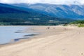 Bennett Lake, Carcross, Yukon Territories, Canada. Royalty Free Stock Photo