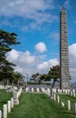 Bennington obelisk at Rosecrans Cemetery, San Diego, CA, USA Royalty Free Stock Photo