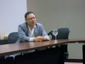 Benny Tai, Organizer of Occupy Central Royalty Free Stock Photo