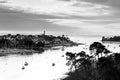 Benodet harbor in brittany