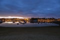 Benodet panorama at sunrise Royalty Free Stock Photo