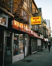 Bens Fine Liquor vintage sign in Bay Ridge, Brooklyn, New York