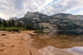 Benson Lake beach, Yosemite National Park