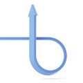 Bent arrow