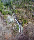 Bent Mountain Falls, Roanoke County, Virginia, USA Royalty Free Stock Photo