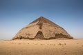 Bent pyramid at Dahshur Royalty Free Stock Photo