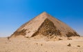 Bent pyramid at Dahshur, Cairo, Egypt Royalty Free Stock Photo