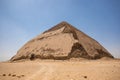 Bent pyramid at Dahshur Royalty Free Stock Photo