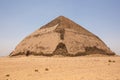 Bent pyramid at Dahshur Royalty Free Stock Photo