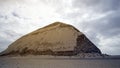 Bent pyramid of Egypt Saqqara history step to learn how Egyptian build pyramid Royalty Free Stock Photo