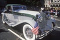 Bentley Automobile in Columbus Day Parade, New York City, New York Royalty Free Stock Photo