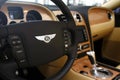 Bentley Continental steering wheel