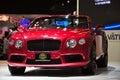 Bentley convertible at International Motor Expo