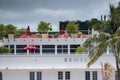 Bentley Hotel Miami Beach with rooftop pool Royalty Free Stock Photo