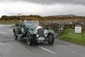 A 1926 Bentley 3L Tourer Leaves Caldbeck, Cumbria in the Flying Scotsman Rally