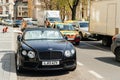 Bentley luxury convertible car