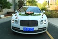 Bentley wedding car