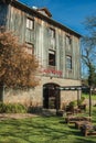 Charming old rural house made of wood and stone