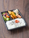 Bento japanese cuisine Royalty Free Stock Photo