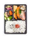 Bento japanese cuisine Royalty Free Stock Photo