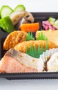 Bento japanese cuisine Royalty Free Stock Photo
