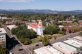 The Benton county courthouse in downtown Corvallis, Oregon