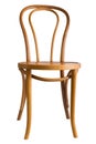 Bentwood chair isolated