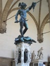 Benvenuto Cellini's statue Perseus With the Head of Medusa Royalty Free Stock Photo