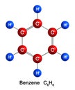 Benzene Royalty Free Stock Photo