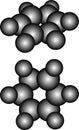 Benzene molecule