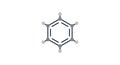 Benzene Molecule Structure - A Detailed Chemical Representation Royalty Free Stock Photo