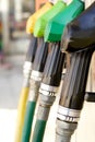 Benzine service station detail Royalty Free Stock Photo