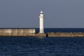 Beppu Bay Breakwater and Lighthouse in the Harbor of Beppu City, Oita Prefecture, Japan, Asia