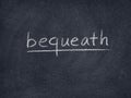 Bequeath