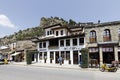 Berat, Albania, July 9 2019: Old town Berati, also called city of a thousand windows in Albania. Royalty Free Stock Photo