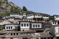 Berat, Albania, July 9 2019: Old town Berati, also called city of a thousand windows in Albania. Royalty Free Stock Photo