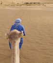 Berber man with camel