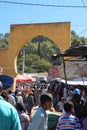 Berber market Royalty Free Stock Photo