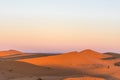 Berber at sunrise on the sand dunes Royalty Free Stock Photo