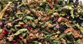 Berber tea background Royalty Free Stock Photo