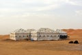 Berber tents in the Sahara Desert Royalty Free Stock Photo