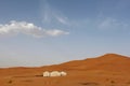 Berber tents in the Sahara, Morocco Royalty Free Stock Photo