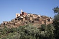 Berber Village in Atlas Mountains Morocco Royalty Free Stock Photo