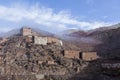 Berber village in Atlas. Morocco Royalty Free Stock Photo