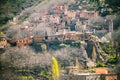 berber village in the atlas mountains of Morocco Royalty Free Stock Photo