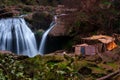 Berber village near Ouzoud waterfall in Morocco Royalty Free Stock Photo