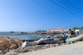 Old, Rusted and Colorful Fishing Boats and Ships in the Somalian Berbera Port