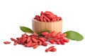 Berberries and goji berries Royalty Free Stock Photo