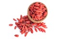 Berberries and goji berries Royalty Free Stock Photo