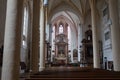 Berchtesgaden church indoor view, Germany.